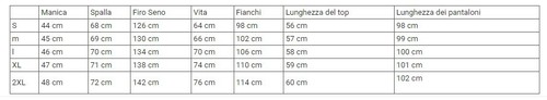 Completo set tuta - donna, maglia