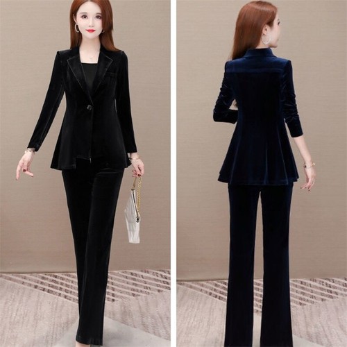 Moda donna velluto giacca - moda,