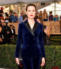 Donna Blu Navy Velluto Smoking