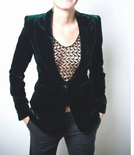 Donna velluto blazer - donna,