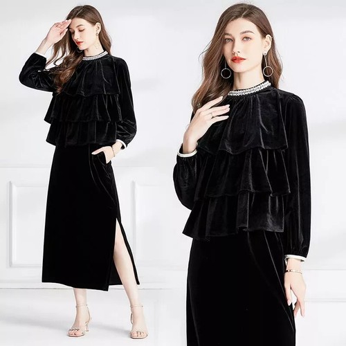 Vestito completo donna set - vestito,