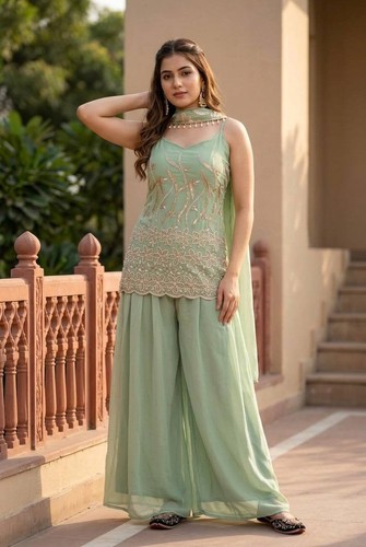 Completo palazzo anarkali - palazzo,